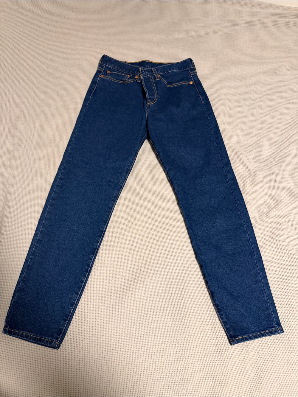 Levi's Women's Straight Leg Jeans in Deep Indigo